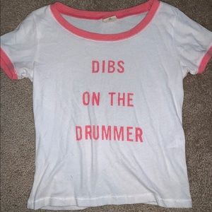 dibs on the drummer shirt